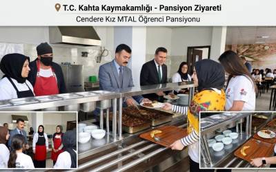 Kahta Kaymakamı Soysal’dan Cendere Kız Pansiyonuna Ziyaret