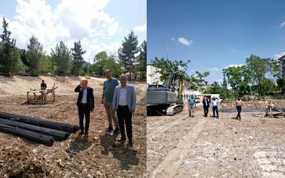 Gercüş’e Modern Dokunuş: Çok Amaçlı İlçe Meydanı Projesi Tam Gaz İlerliyor