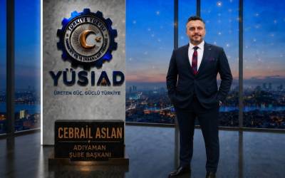 YÜSİAD Adıyaman Şubesi'nde Cebrail Aslan Dönemi Başladı